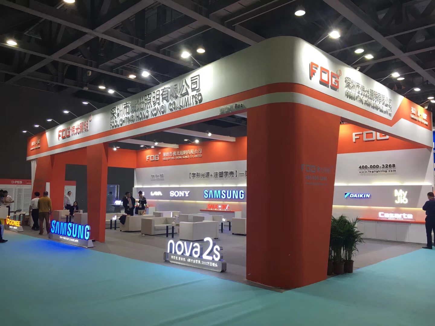 Desktop LED Signage