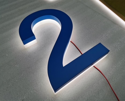 What are the backlit LED Sign and its advantages