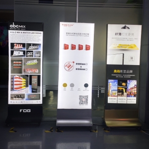 Double-sided Floor Standing Advertising LED Lightbox