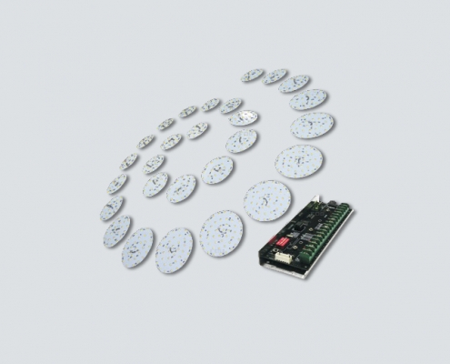 RGB LED PCBA Board Light Source for LED Signage with Controller