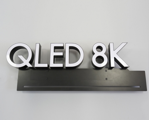 TV Display LED Signs for QLED 8K