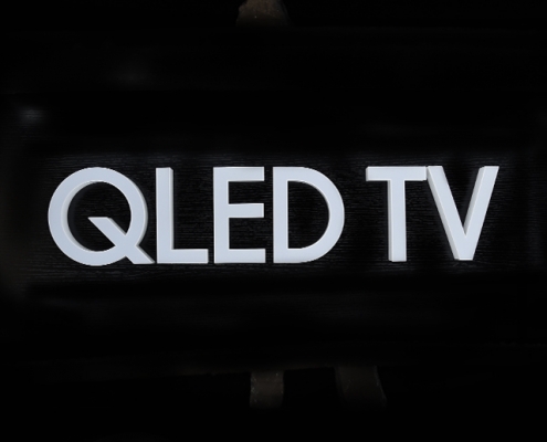 TV Display LED Signs for QLED 8K