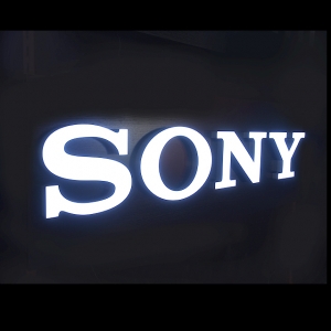 LED Store Sign Frontlit ABS light Sign for SONY Shop Counter