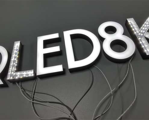 TV Display LED Signs for QLED 8K