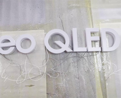 Neo QLED 8K LED Light Sign 6500K CCT