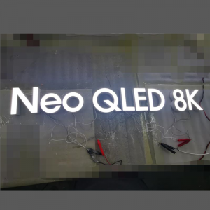 Neo QLED 8K LED Light Sign 6500K CCT